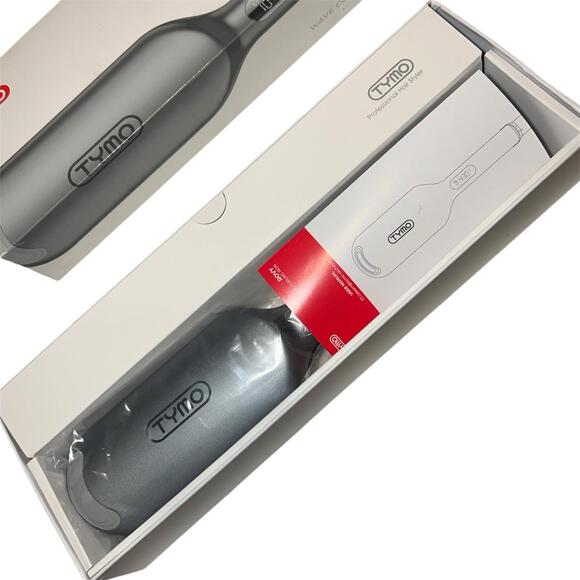 Curling Iron Hair Crimper Waver TYMO ROVY Beach Waves Curling Wand Ionic 1.25in - Picture 2 of 3